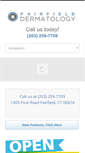 Mobile Screenshot of fairfieldderm.com